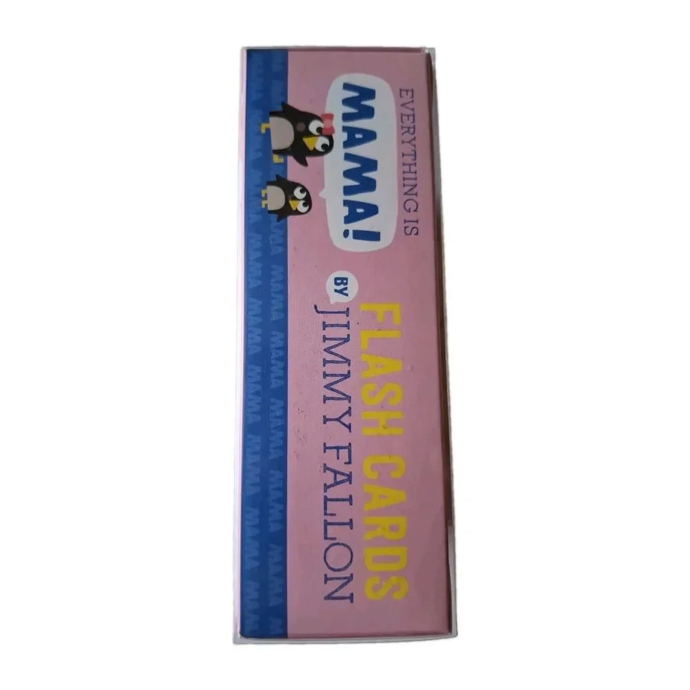 Everything Is Mama! 13 Double Sided Flash Cards by Jimmy Fallon First Words NEW